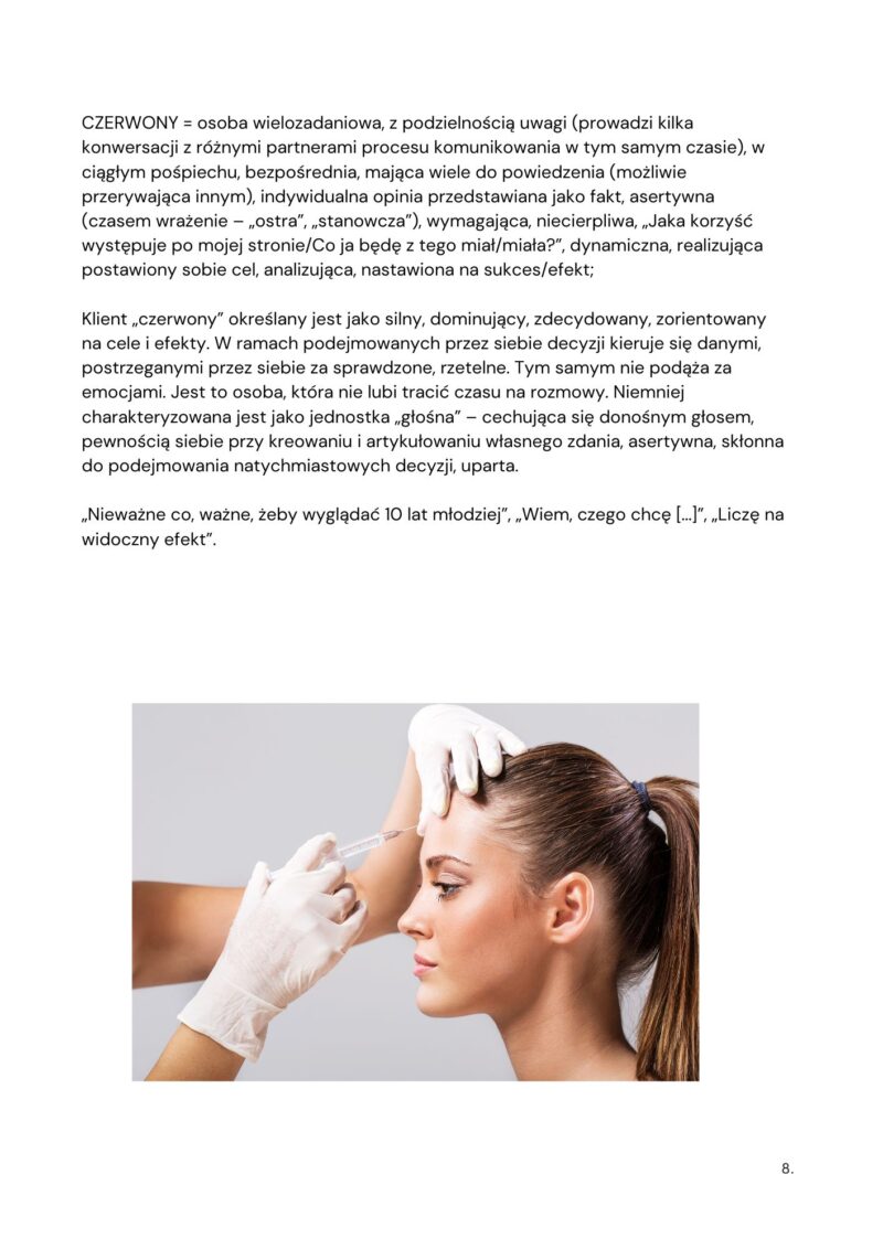 Anatomia klienta Med&Beauty